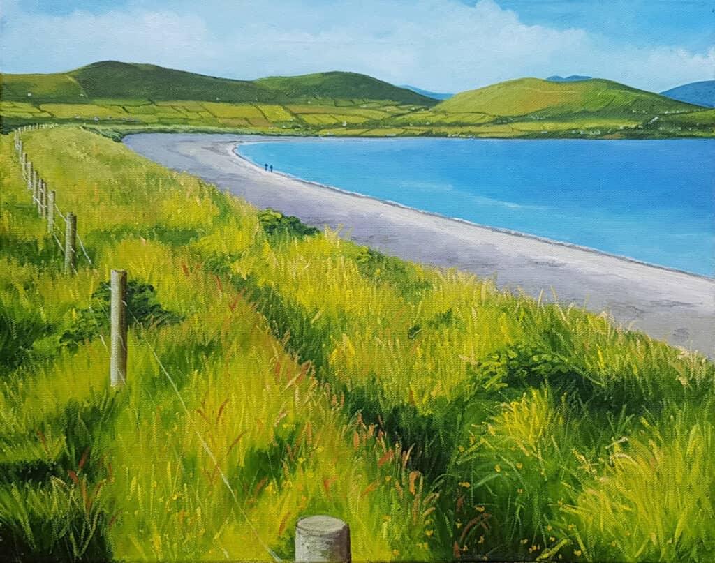 Ruth Carbery painting