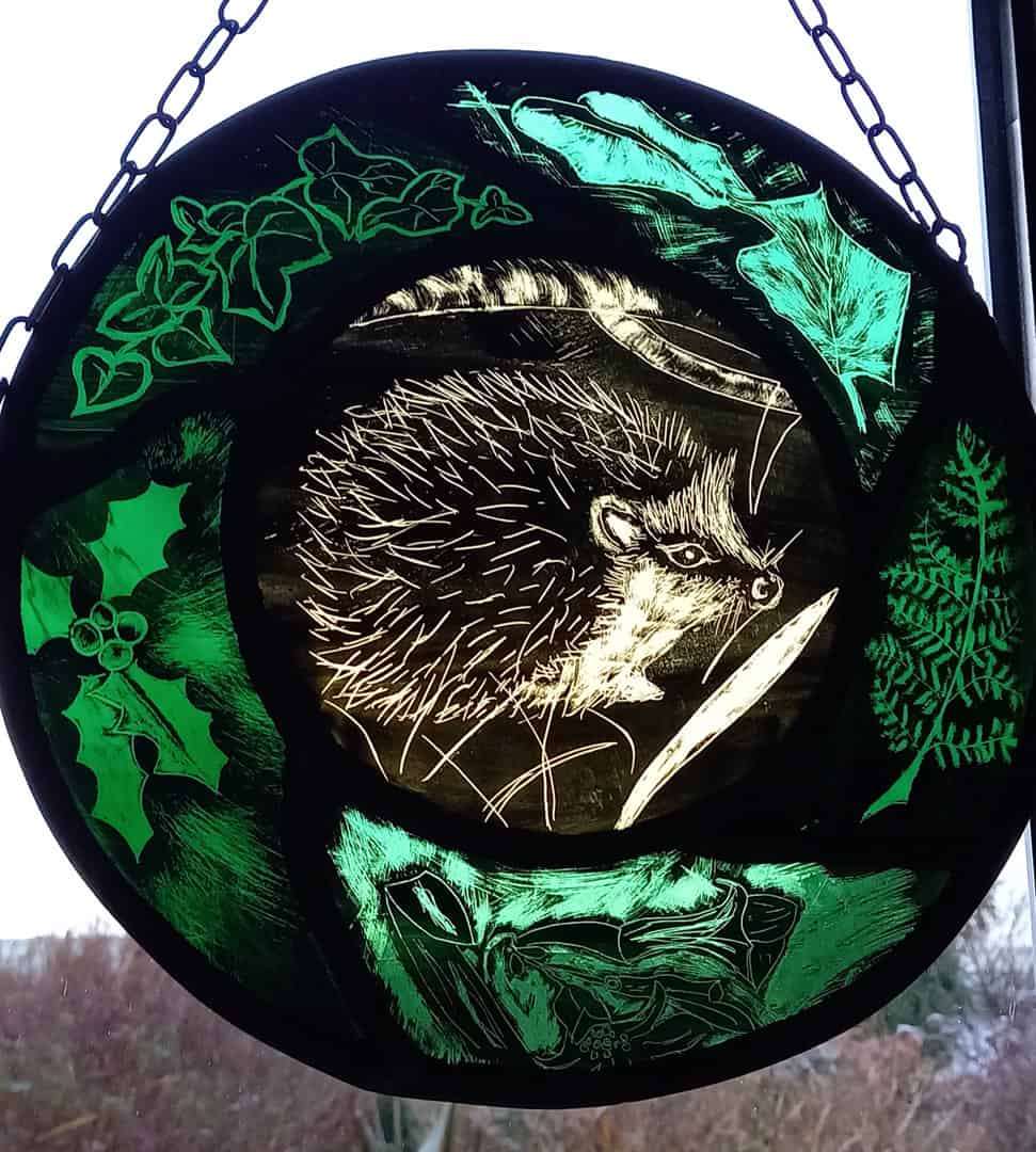 Work from Dingle Stained Glass Collective