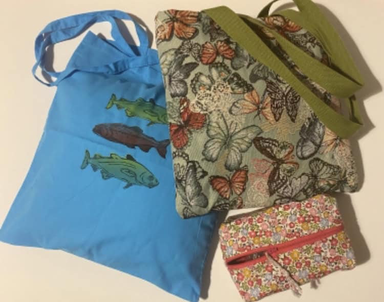 Images of handmade bags