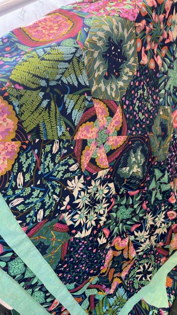 Detail of quilting by EdelPartington