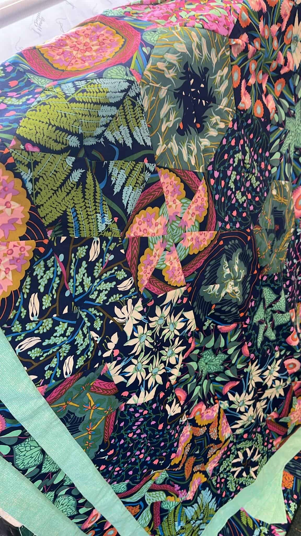 Detail of quilting by EdelPartington