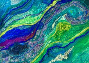 Art and textile work by Lynn Parr