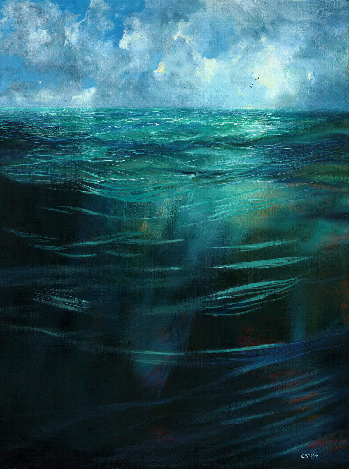 painting of the sea